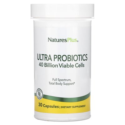 Naturesplus, Ultra Probiotics, 40 Billion, 30 Capsules