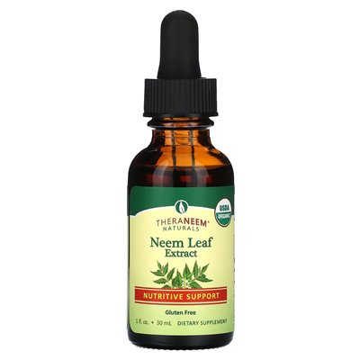 Organix South, Theraneem Naturals, Neem Leaf Extract, Support Nutrive, 1 Fl Oz (30 ml)