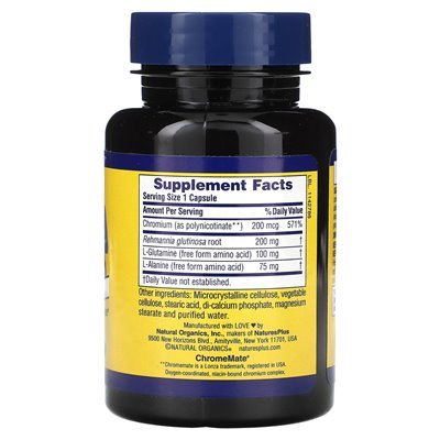 Naturesplus, Sugar Control, Dieteter's Companion, 60 kapsułek