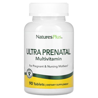 Naturesplus, ultra prenatalna multiwitamina, 90 tabletek