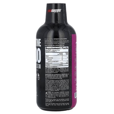 Prosupps, L-carnityna 3000 strzałów, jagód, 16 Oz (473 ml)