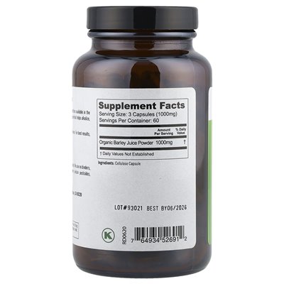 Pure Planet, Nur Gerste, 180 vegetarische Kapseln