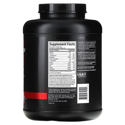 Muscletech, Nitro-Tech® 100% Whey Gold, truskawkowe ciastko, 5,03 funta (2,28 kg)