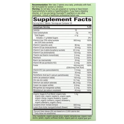 Nature, Alive!Garden Goodness, Multivitamin für Männer, 60 Tabletten