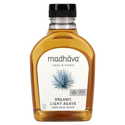 Madhava, Organic Light Agave, 23,5 uncji (667 g) Madhava, Organic Light Agave, 23,5 uncji (667 g)