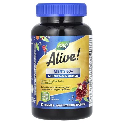Die Natur, lebendig! Über 50 Multivitamin-Fruchtgummis, Fruchtaromen, 60 Fruchtgummis