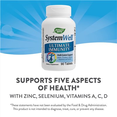 Nature's Way, System Well, Ultimate Immunity, 90 tabletek