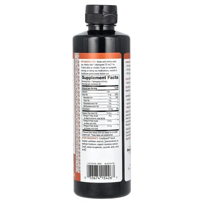 Nature's Way, Organiczny olej lniany, 16 fl oz (480 ml)