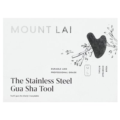 Mount Lai, Gua SHA-Werkzeug aus Edelstahl, 1 Werkzeug