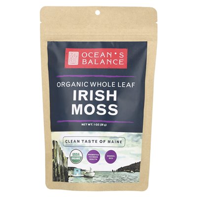 Ocean Balance, Organic Irish Moss Leaf, 1 oz (28 g)