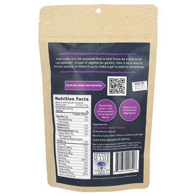 Ocean Balance, Organic Irish Moss Leaf, 1 oz (28 g)