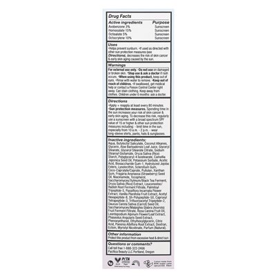 Pacifica, Future Youth, feuchtigkeitsspendender Tagescreme, LSF 50, 50 ml (1,7 Fl Oz)