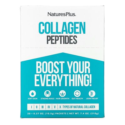 Naturesplus, Kollagenpeptide, 20 Päckchen, je 0,37 oz. (10,5 g)