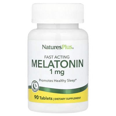 Naturesplus, Melatonin Fast Play, 1 mg, 90 Tabletten