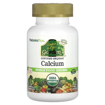 Naturesplus, Quelle des Lebens, Garten, Kalzium, 120 vegane Kapseln