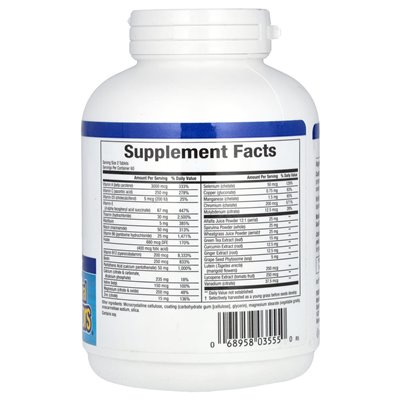 Czynniki naturalne, Wellbetx®, kompletne multi, 120 tabletek