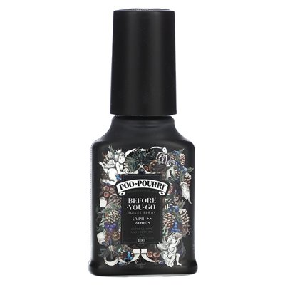 Poo-Wourri, spraye toaletowe przed You-Go®, Cypress Woods, 2 uncje (59 ml)