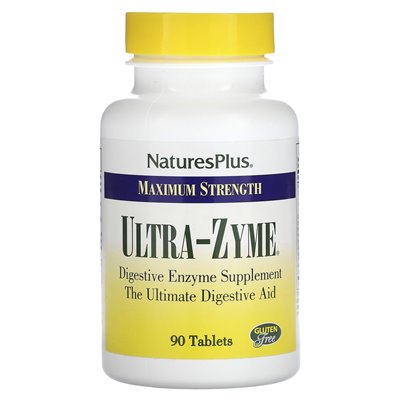 Naturesplus, Maximale Stärke, Ultra-Zyme, 90 Tabletten