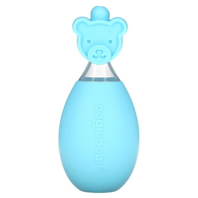 Oogiebear, aspirator żarówki, niebieski, 1 aspirator