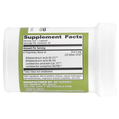 Metagenics, Ultraflora® Restore, 30 kapsułek