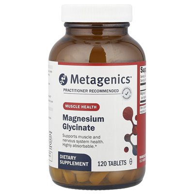 Metagenics, Mag Glicynate, 120 tabletek