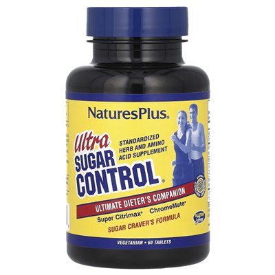 Naturesplus, Ultra Sugar Control, Ultimate Dieter's Companion, 60 Tabletten