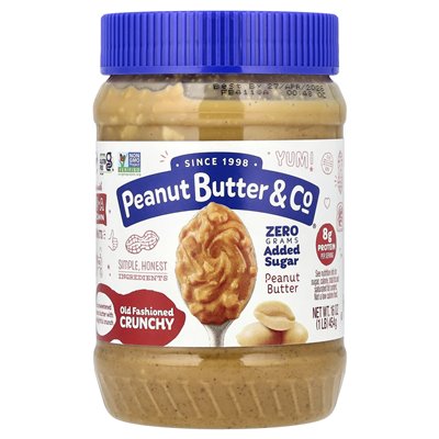 Peanut Butter &amp Co., Old Fashy Crunchy, Peanut Butter, 16 uncji (454 g)