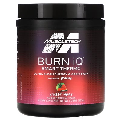 Muscletech, Burn IQ ™, Smart Thermo, Sweet Heat, 8,29 uncji (235 g) Muscletech, Burn IQ ™, Smart Thermo, Sweet Heat, 8,29 uncji (235 g)