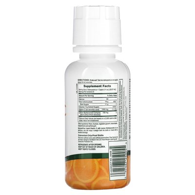 Naturesplus, Liquid Vitamin C, Natural Orange, 1000 mg, 8 fl oz (236.56 ml)
