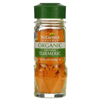 McCormick Gourmet, organiczna, gruntowa kurkuma, 1,37 uncji (38 g)