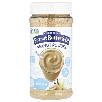 Peanut Butter &amp Co., Peanut Powder, wanilia, 6,5 uncji (184 g)