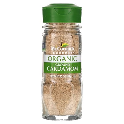 McCormick Gourmet, Bio, gemahlener Kardamom, 1,75 oz (49 g)