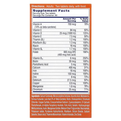 One Day, Petite Women Complete Multivitamin, komplettes Multivitaminpräparat für zierliche Frauen, 160 Tabletten