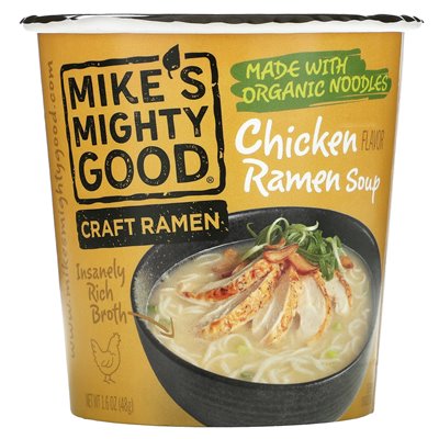 Mighty Good, Craft Ramen Cup, zupa z kurczaka, 1,6 uncji (48 g) Mighty Good, Craft Ramen Cup, zupa z kurczaka, 1,6 uncji (48 g)