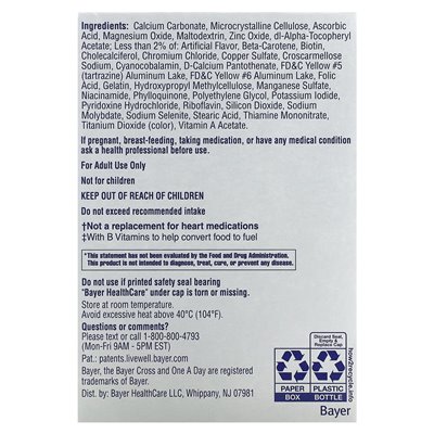 One Daily, Over 50 Complete Women‘s Multivitamin, 65 Tabletten