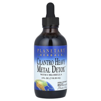 Planetary Herbals, Cilantro Heavy Metal Detox ™ z Chlorella, 4 Fl Oz (118,28 ml)