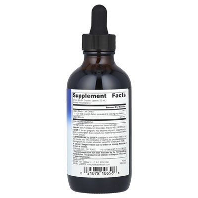 Planetary Herbals, Cilantro Heavy Metal Detox ™ z Chlorella, 4 Fl Oz (118,28 ml)