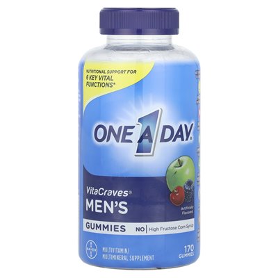 One Day, Vitacraves®, Multivitamin-/Multimineral-Fruchtgummis, 170 Fruchtgummis
