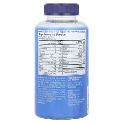 Jeden dzień, Vitacraves®, multiwitaminowe/multimineralne gummy, 170 gumzy