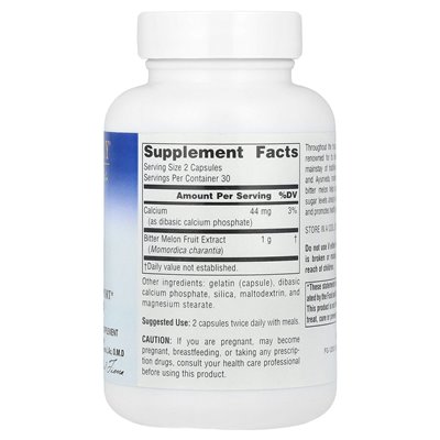 Zioły planetarne, gorzki melon, 1000 mg, 60 kapsułek (500 mg na kapsułkę) Zioły planetarne, gorzki melon, 1000 mg, 60 kapsułek (500 mg na kapsułkę)