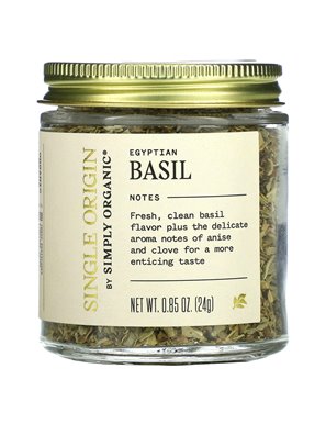 Simply Organic, Single Origin, Exotic Basil, 0.85 oz (24 g)