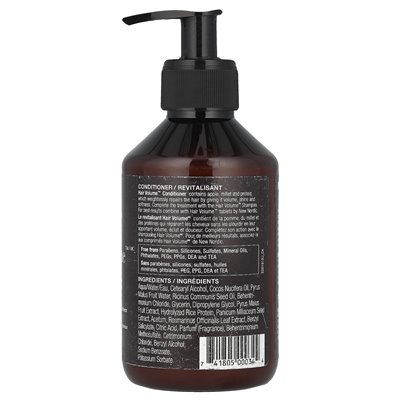 Nowy Nordic, Hair Volume ™, 8,5 fl oz (250 ml) Nowy Nordic, Hair Volume ™, 8,5 fl oz (250 ml)
