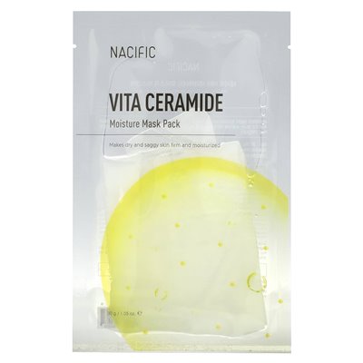 Nacific, Vita Ceramide, Moisture Beauty Mask, 1 sheet, 1.05 oz (30 g)