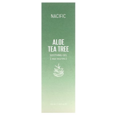 Nacific, aloesowe drzewo herbaciane, kojący żel, 3,38 fl oz (100 ml)