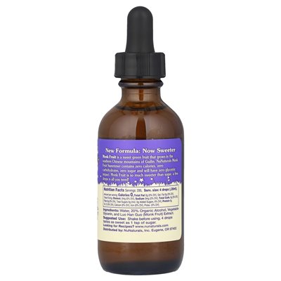 Nunatural, Monk Fruit Sweetener, 2 oz (59 ml)