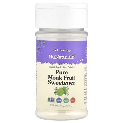 Nunaturals, Süßstoff aus reiner Mönchsfrucht, 0,71 oz (20 g)