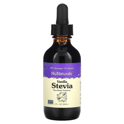 Nunaturals, wanilia stevia, 2 fl oz (59 ml) Nunaturals, wanilia stevia, 2 fl oz (59 ml)