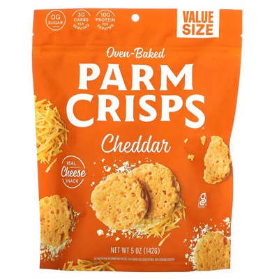 Parmcrisps, gebackene Bäckerei, Cheddar, 5 oz (142 g)