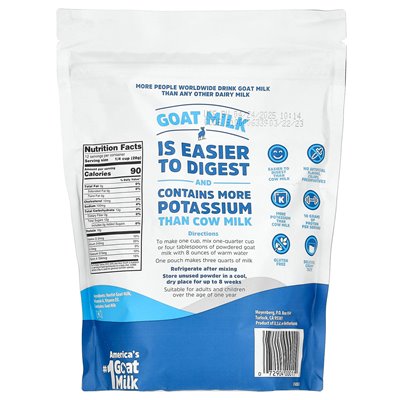 Meyenberg Ziegenmilch, fettfreie Ziegenmilch, 12 oz (340 g) Meyenberg Ziegenmilch, fettfreie Ziegenmilch, 12 oz (340 g)