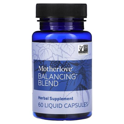 Motherlove, Balancing Blend, 60 Liquid Capsules
